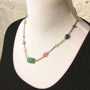 Lia Sophia Colorful Bead Necklace